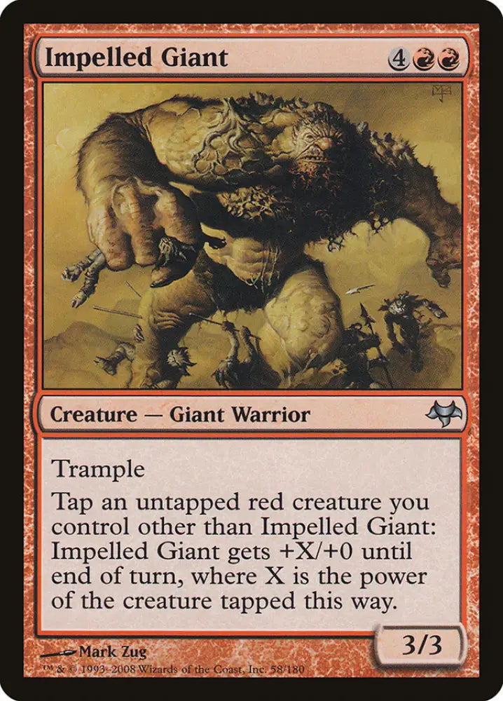 Impelled Giant [Eventide] - MTG Single