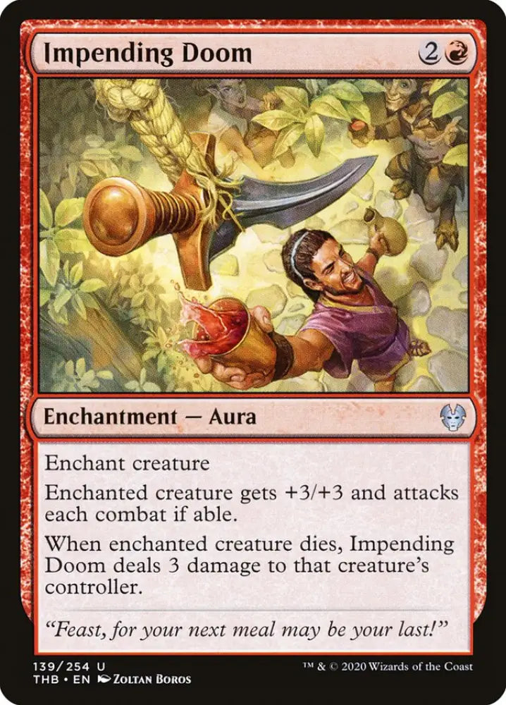 Impending Doom [Theros Beyond Death] - MTG Single