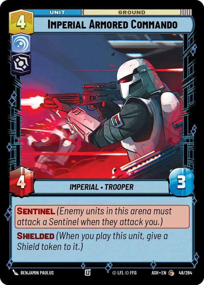 Imperial Armored Commando (48/264) [Ashes of the Empire]