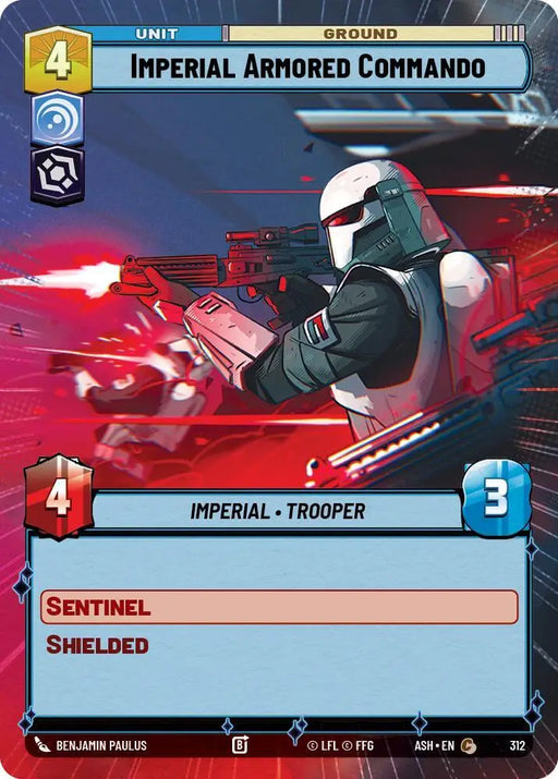 Imperial Armored Commando (Hyperspace) (312) [Ashes of the Empire]