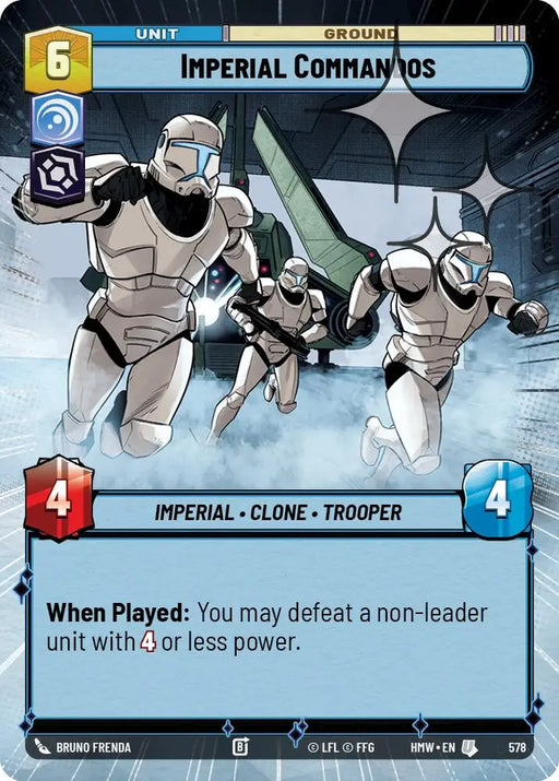 Imperial Commandos (Hyperspace Foil) (578) [Homeworlds]