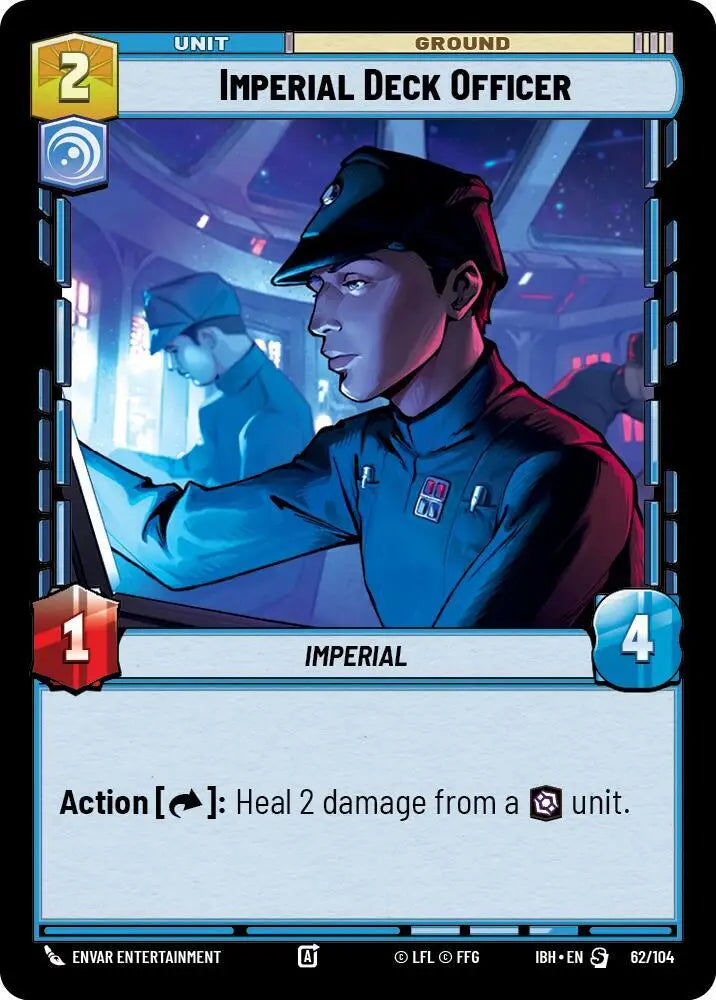 Imperial Deck Officer (62/104) [Intro Battle: Hoth]