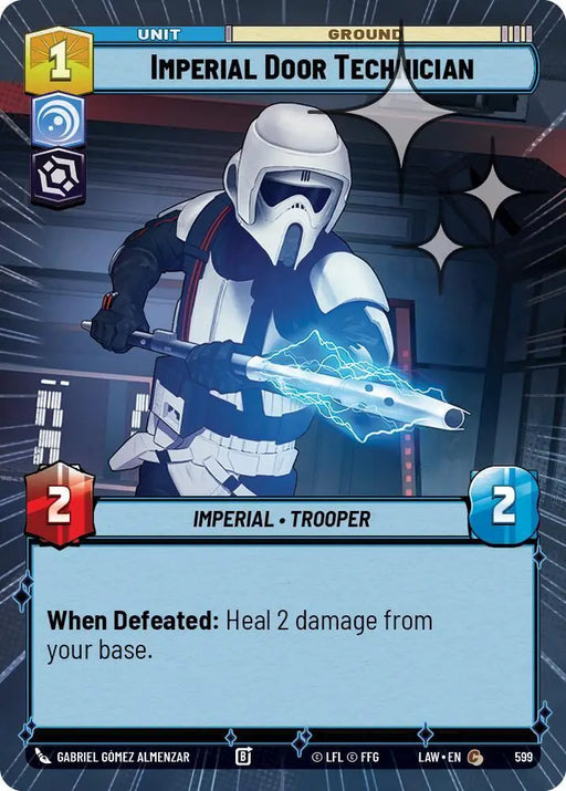 Imperial Door Technician (Hyperspace Foil) (599) [A Lawless Time]
