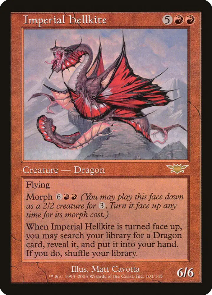 Imperial Hellkite [Legions] - MTG Single