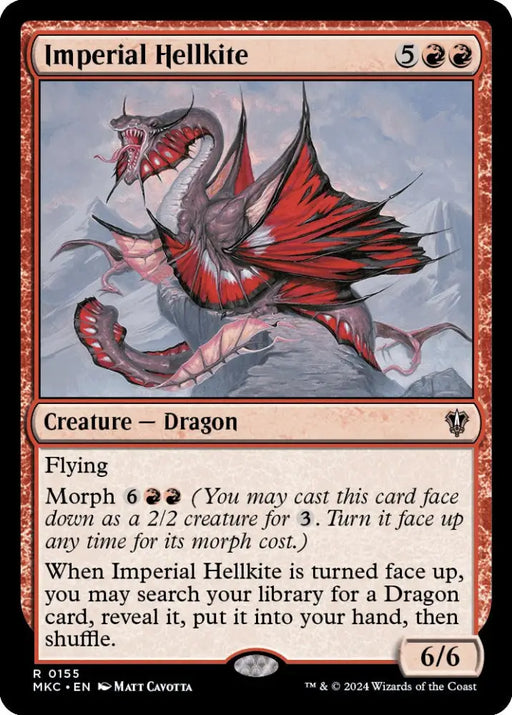 Imperial Hellkite [Murders at Karlov Manor Commander] - MTG Single