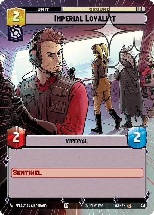 Imperial Loyalist (Hyperspace Foil) (741) [Ashes of the Empire]
