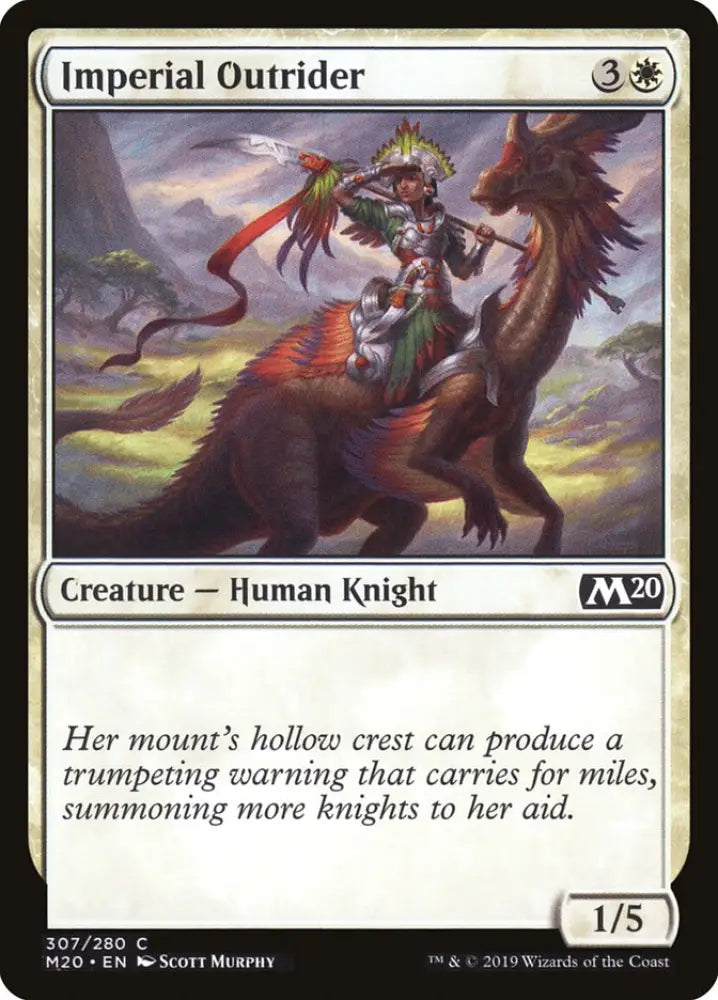 Imperial Outrider [Core Set 2020] - MTG Single