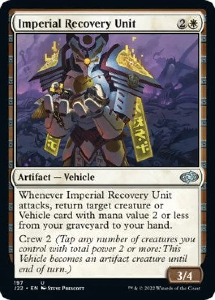 Imperial Recovery Unit [Jumpstart 2022] - MTG Single