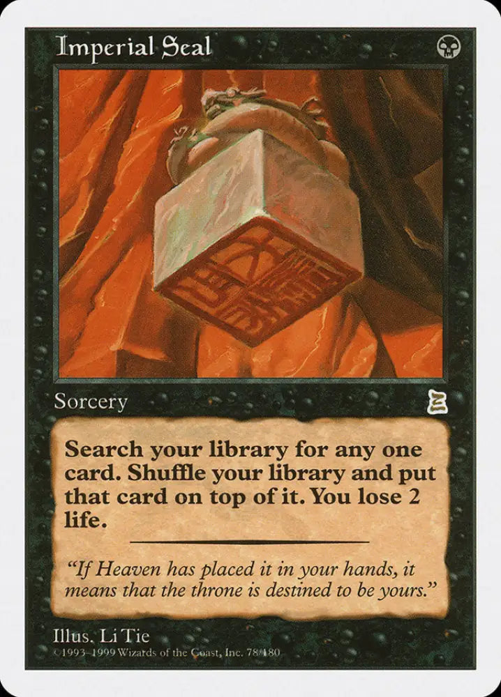 Imperial Seal [Portal Three Kingdoms] - MTG Single