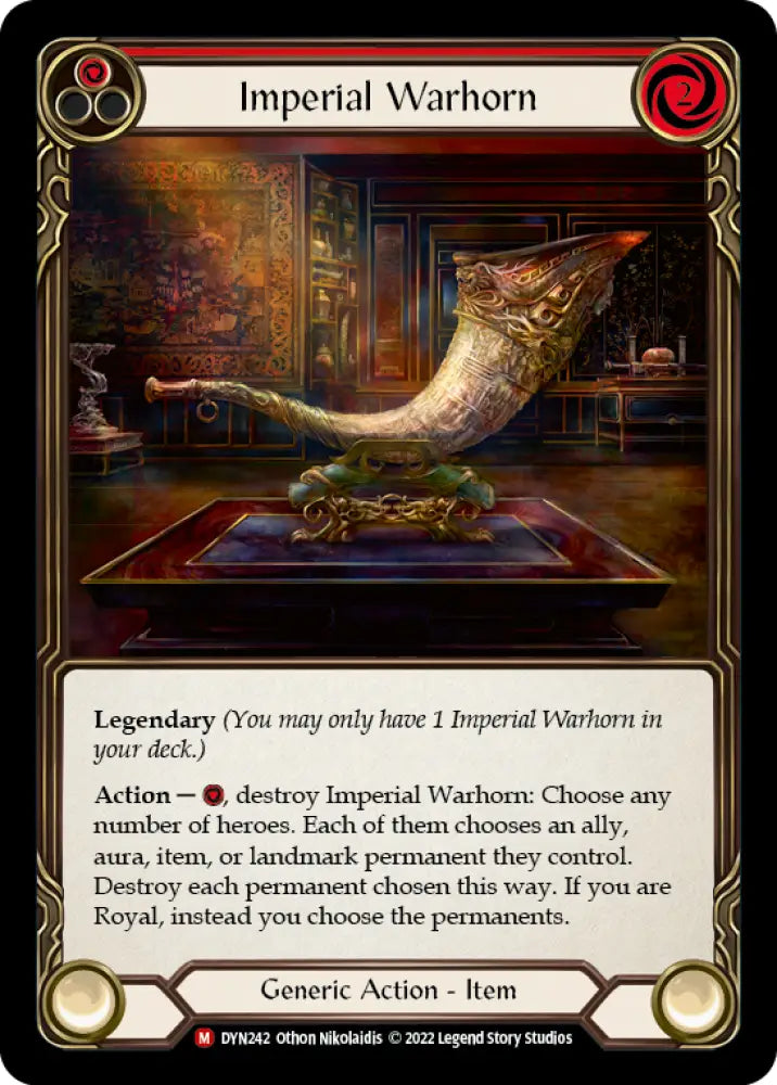 Imperial Warhorn [Dynasty] - Flesh And Blood Single