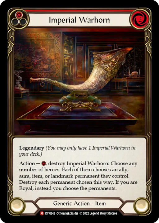 Imperial Warhorn [Dynasty] - Flesh And Blood Single