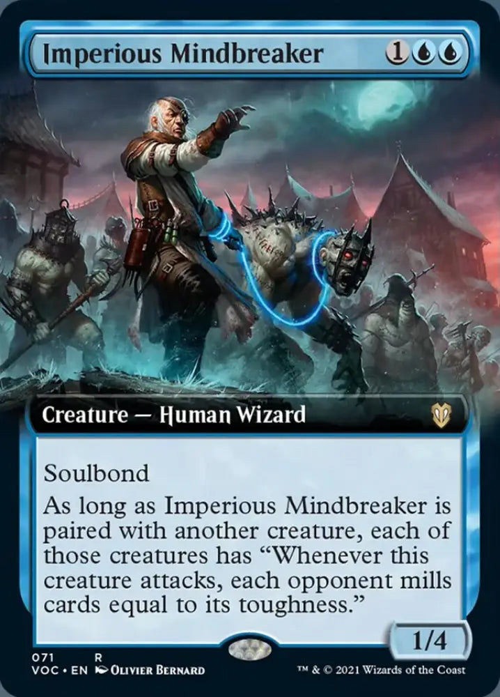 Imperious Mindbreaker (Extended Art) [Innistrad: Crimson Vow Commander] - MTG Single