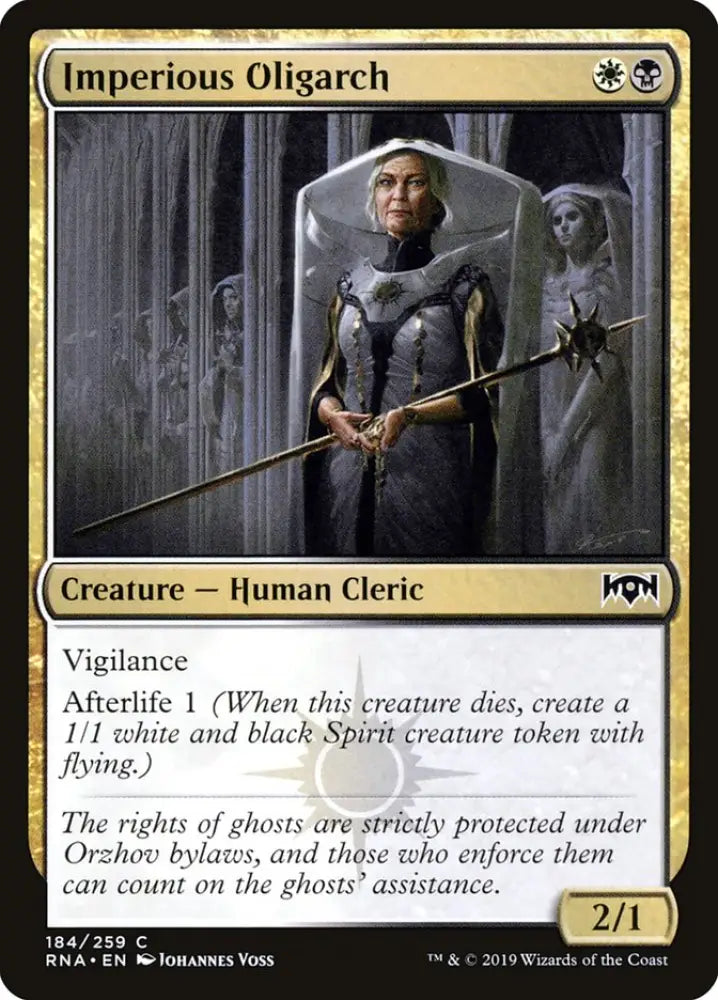 Imperious Oligarch [Ravnica Allegiance] - MTG Single