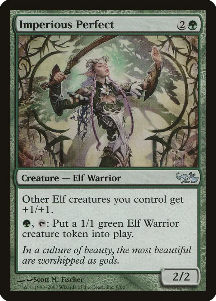 Imperious Perfect [Duel Decks: Elves vs. Goblins] - MTG Single