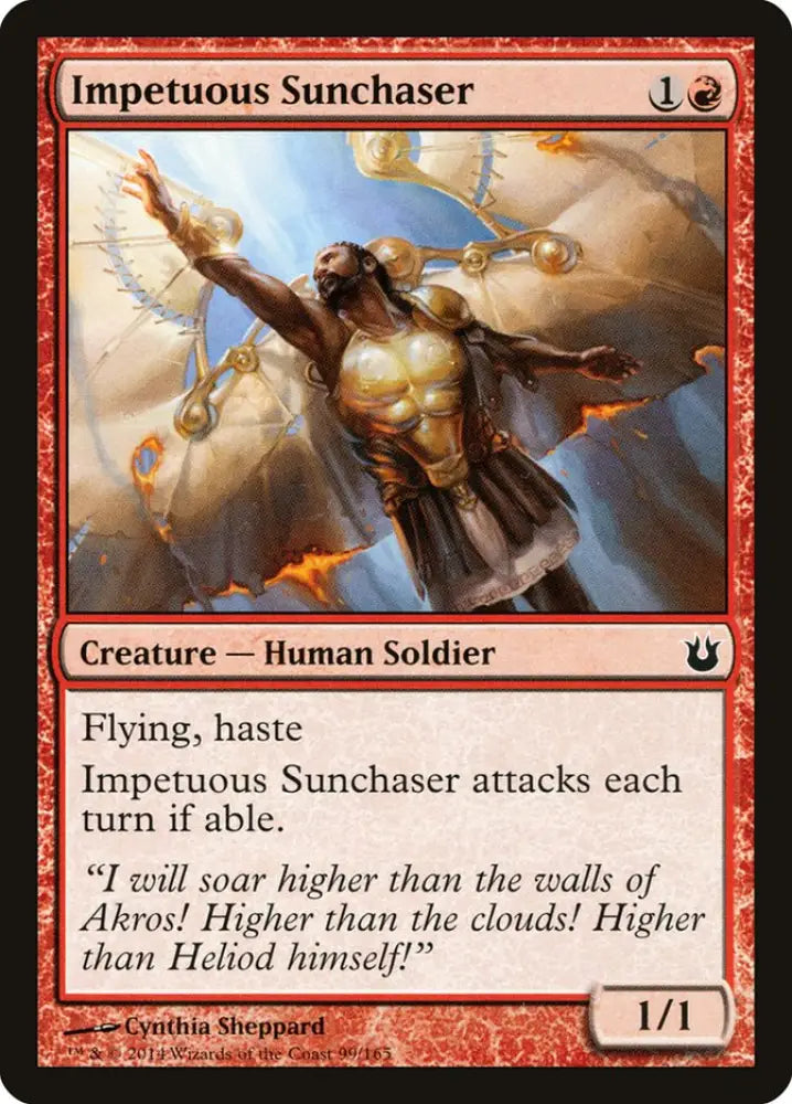 Impetuous Sunchaser [Born of the Gods] - MTG Single