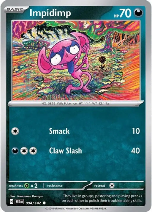 Impidimp (094/142) [Scarlet & Violet: Stellar Crown] - Pokemon Single