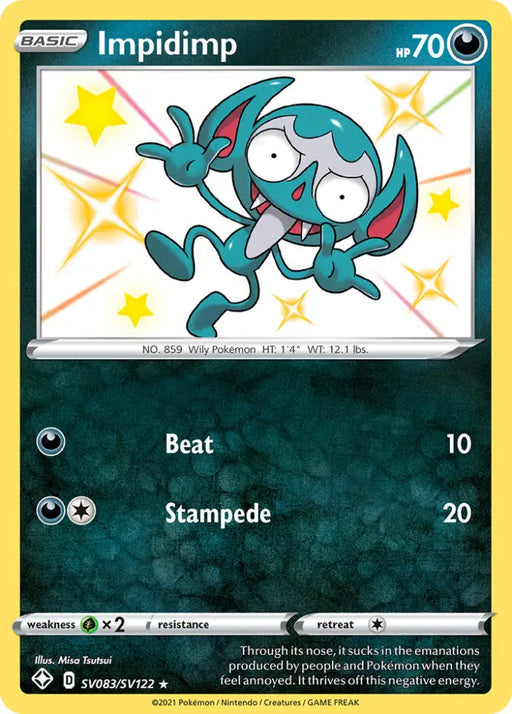 Impidimp (SV083/SV122) [Sword & Shield: Shining Fates] - Pokemon Single