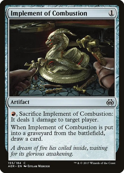 Implement of Combustion [Aether Revolt] - MTG Single