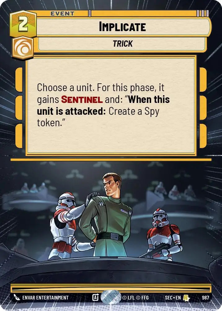 Implicate (Hyperspace Foil) (987) [Secrets of Power]