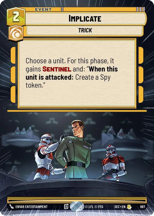 Implicate (Hyperspace Foil) (987) [Secrets of Power]