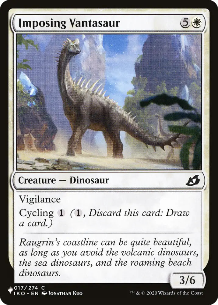 Imposing Vantasaur [The List] - MTG Single