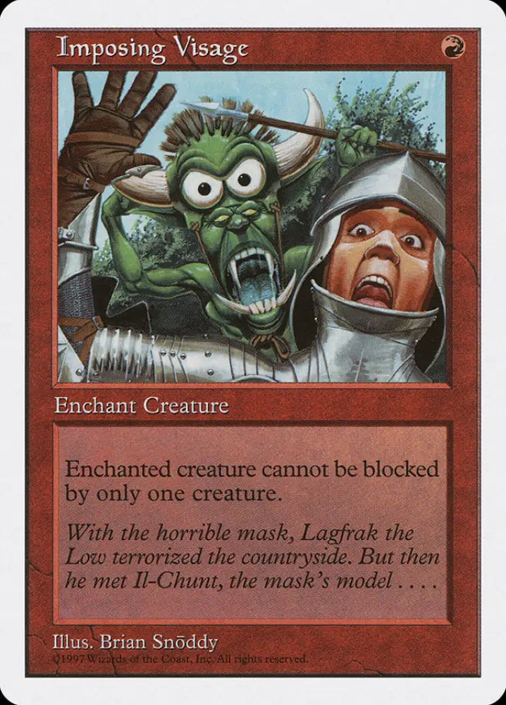 Imposing Visage [Fifth Edition] - MTG Single