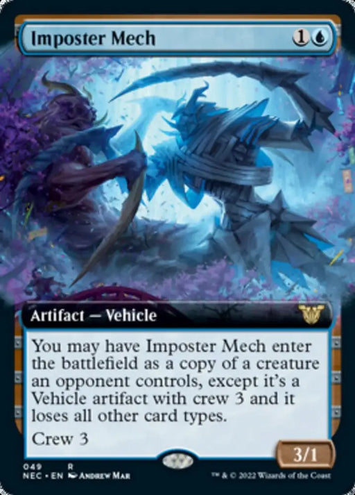 Imposter Mech (Extended Art) [Kamigawa: Neon Dynasty Commander] - MTG Single