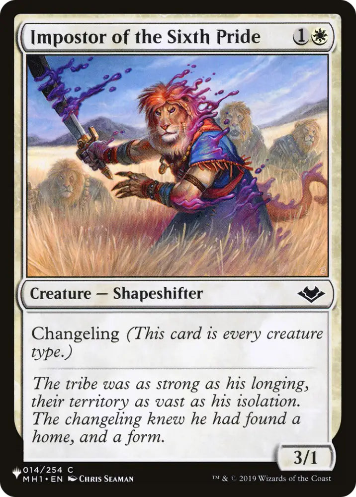 Impostor of the Sixth Pride [The List] - MTG Single