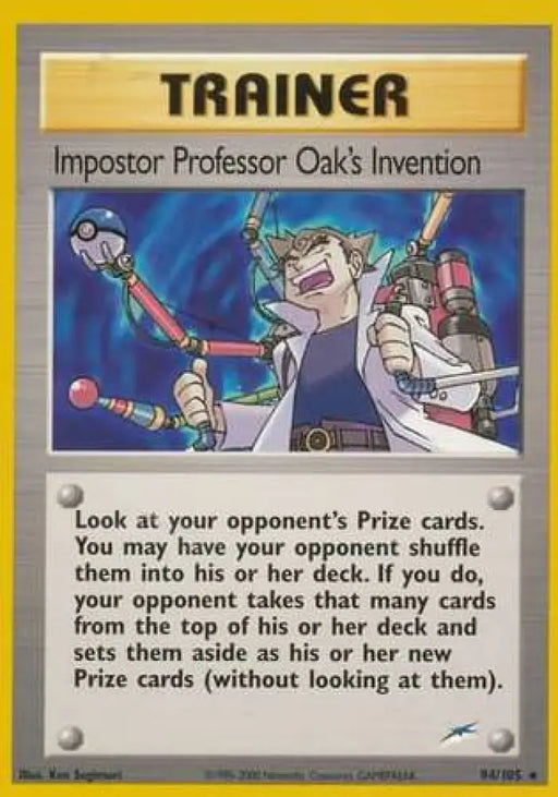 Impostor Professor Oak’s Invention (94/105) [Neo Destiny Unlimited] - Pokemon Single