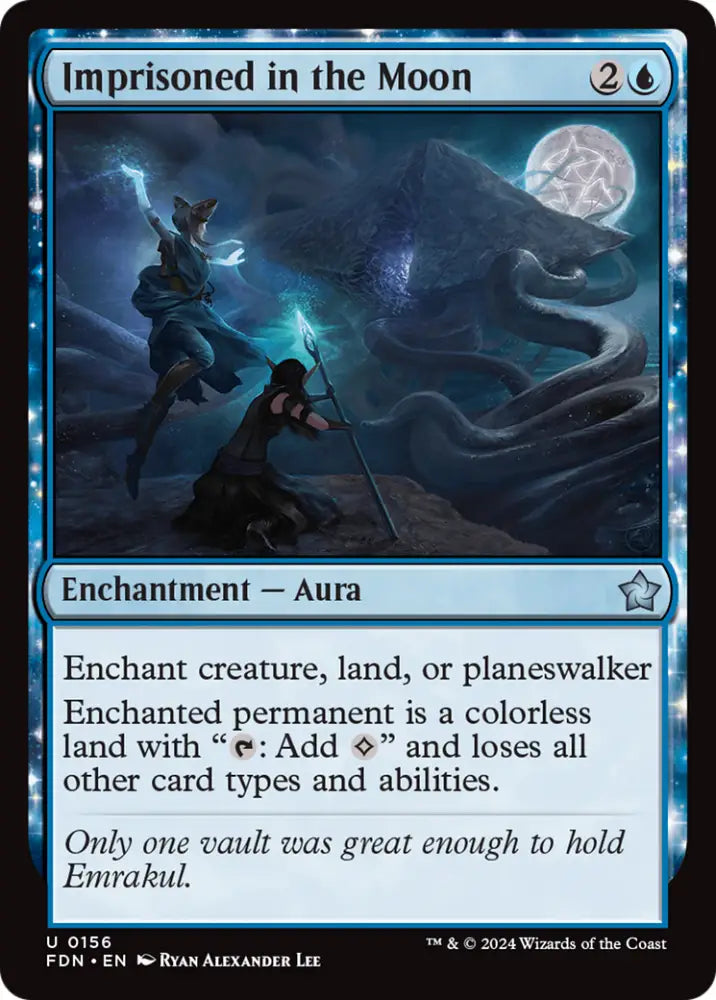 Imprisoned in the Moon [Foundations] - MTG Single