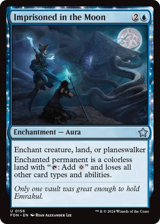 Imprisoned in the Moon [Foundations] - MTG Single
