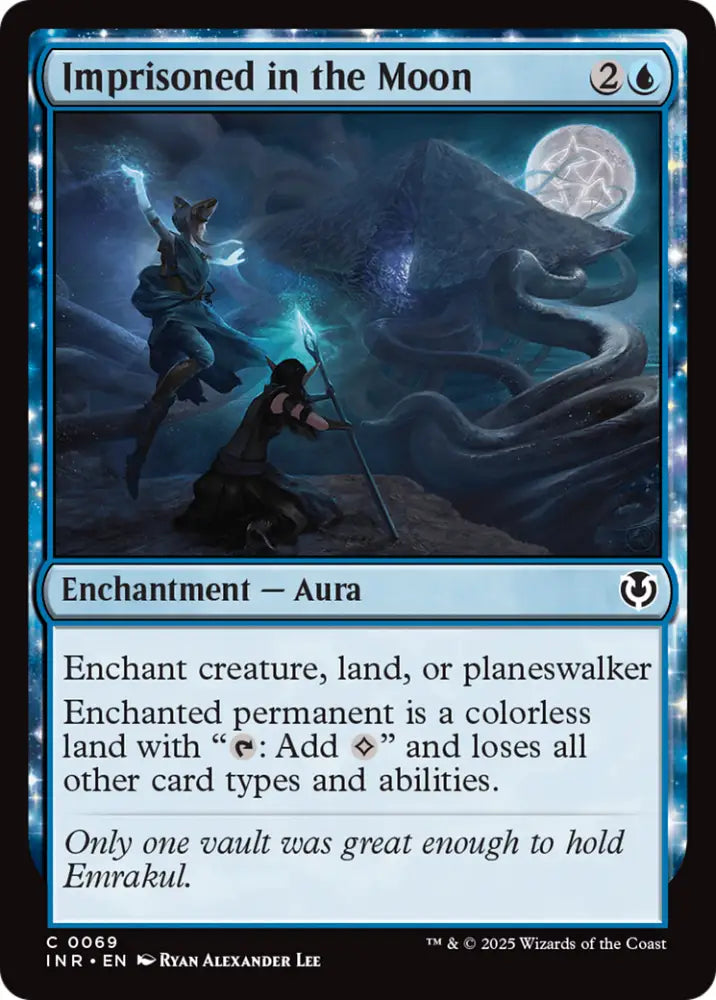 Imprisoned in the Moon [Innistrad Remastered] - MTG Single