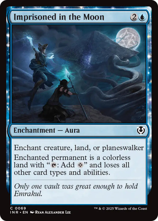 Imprisoned in the Moon [Innistrad Remastered] - MTG Single