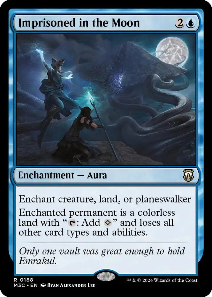 Imprisoned in the Moon [Modern Horizons 3 Commander] - MTG Single