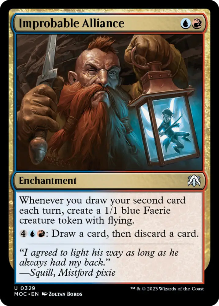 Improbable Alliance [March of the Machine Commander] - MTG Single