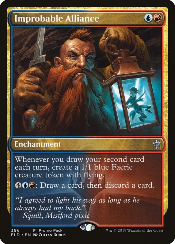 Improbable Alliance (Promo Pack) [Throne of Eldraine Promos] - MTG Single