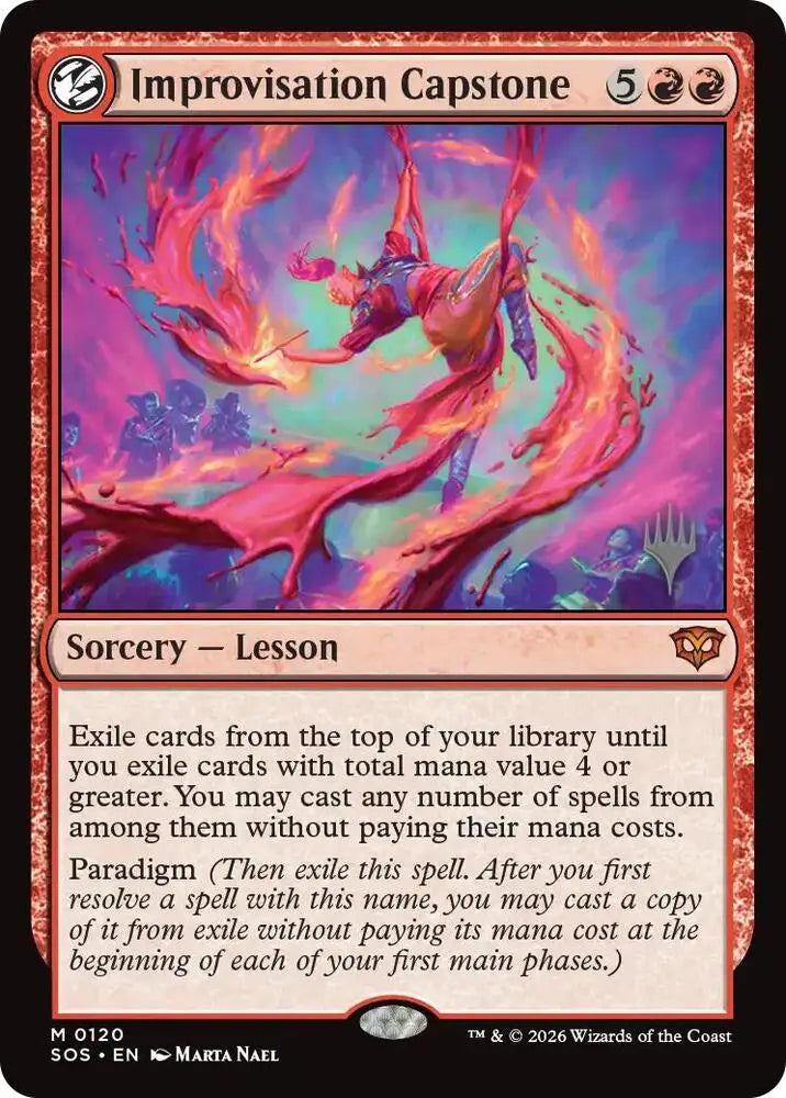 Improvisation Capstone (120) [Secrets of Strixhaven Promos]