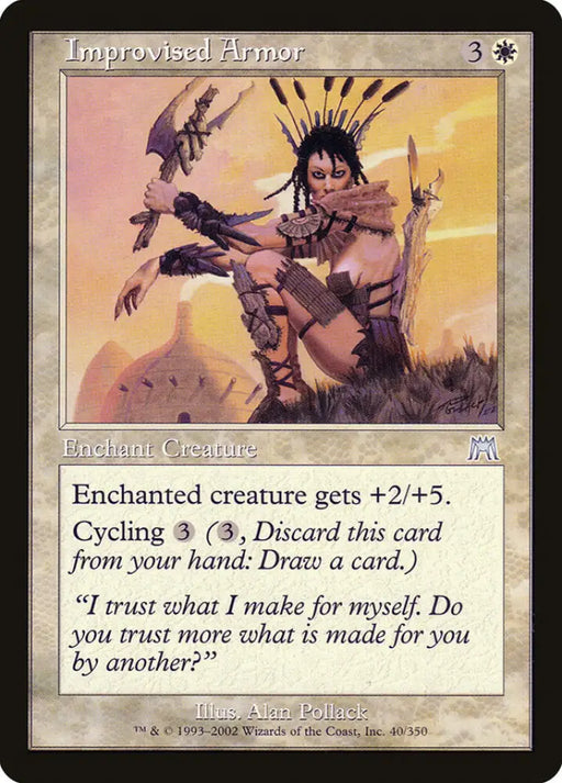 Improvised Armor [Onslaught] - MTG Single