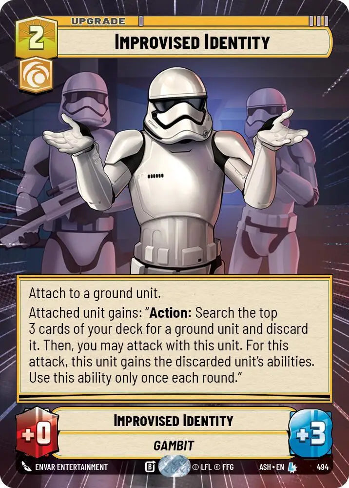 Improvised Identity (Hyperspace) (494) [Ashes of the Empire]