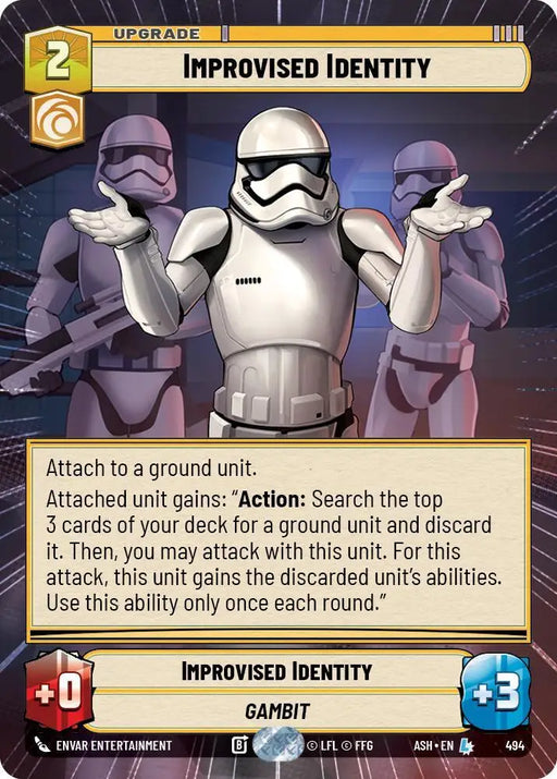 Improvised Identity (Hyperspace) (494) [Ashes of the Empire]