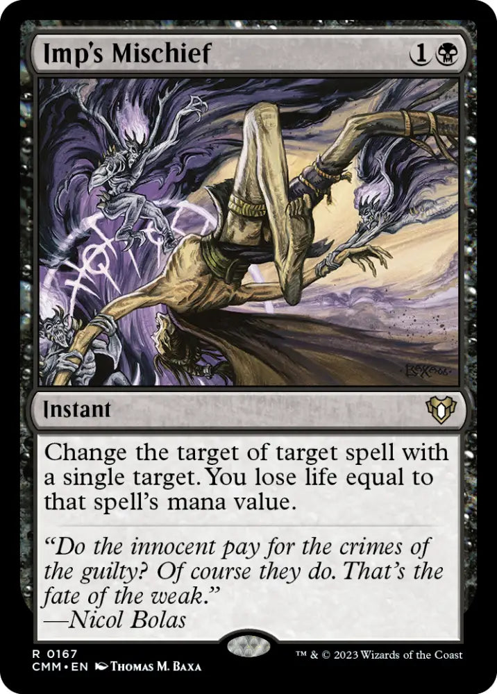 Imp’s Mischief [Commander Masters] - MTG Single