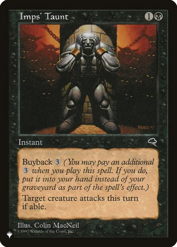 Imps’ Taunt [The List] - MTG Single