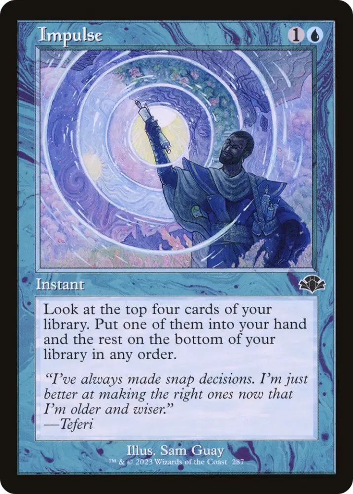 Impulse (Retro) [Dominaria Remastered] - MTG Single