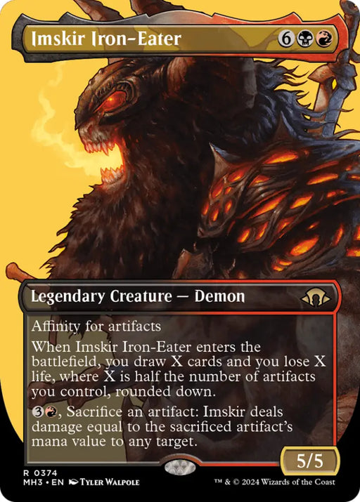 Imskir Iron-Eater (Borderless) [Modern Horizons 3] - MTG Single