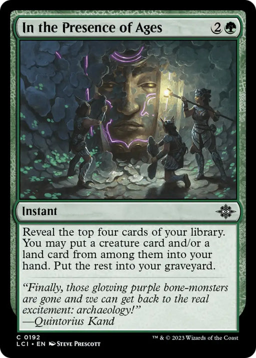 In the Presence of Ages [The Lost Caverns of Ixalan] - MTG Single