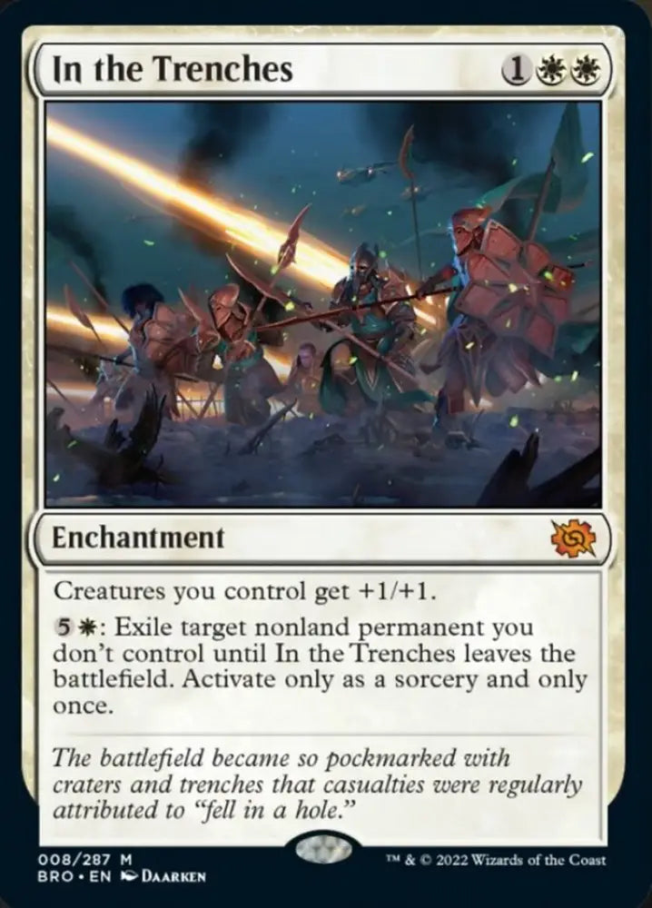 In the Trenches [The Brothers’ War] - MTG Single
