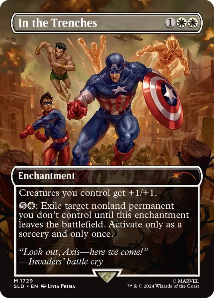 In the Trenches [Secret Lair Drop Series] - MTG Single