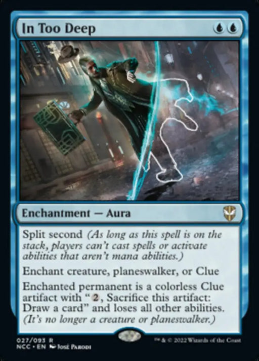 In Too Deep [Streets of New Capenna Commander] - MTG Single
