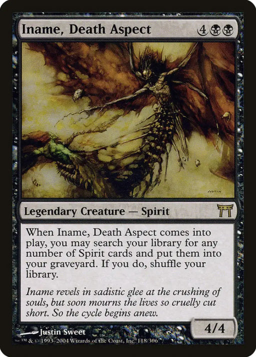 Iname Death Aspect [Champions of Kamigawa] - MTG Single