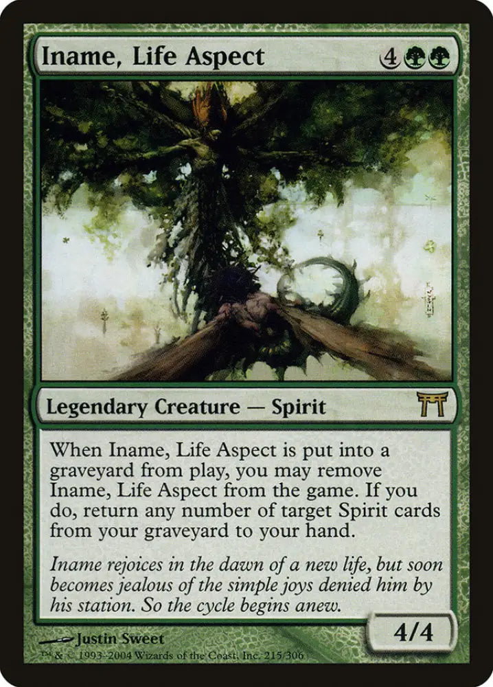 Iname Life Aspect [Champions of Kamigawa] - MTG Single
